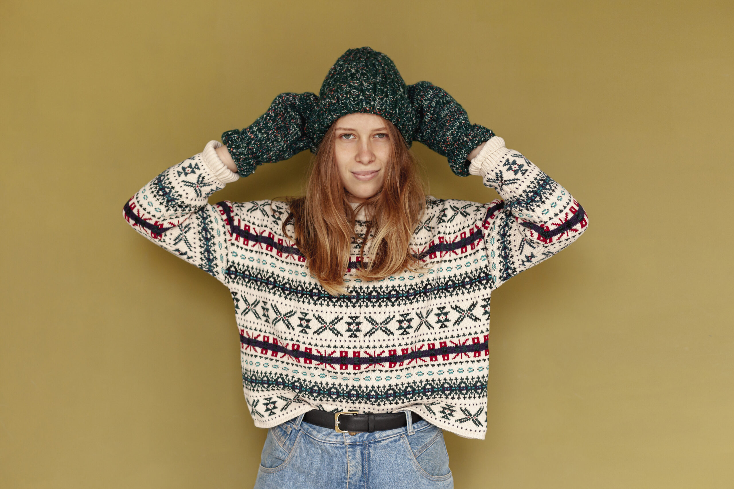 Zimowy sweter