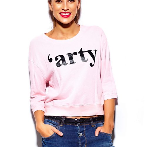 High fashion look.glamor stylish beautiful  young woman model with red lips  in pink sweater hipster cloth